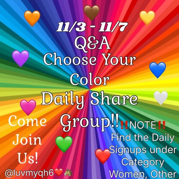 ⭐️ Color Daily Weekday Share Group ⭐️ - Picture 5 of 12